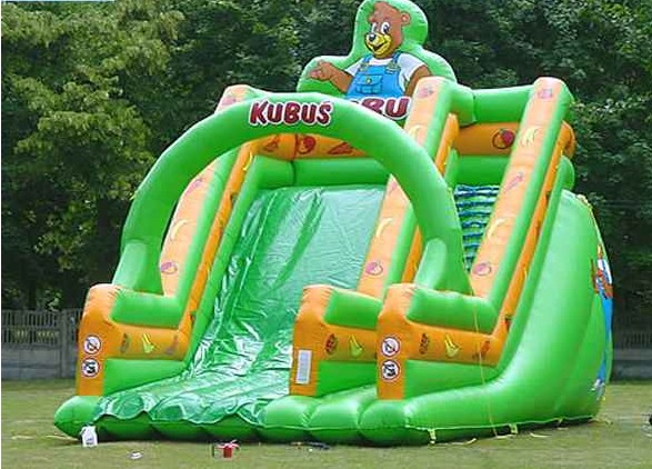 Inflatable climbing
